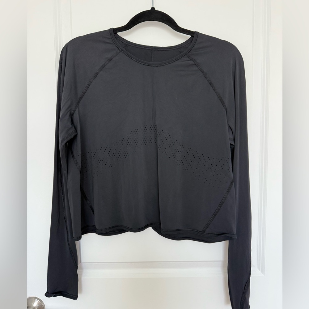 Lululemon Black Long Sleeve Top